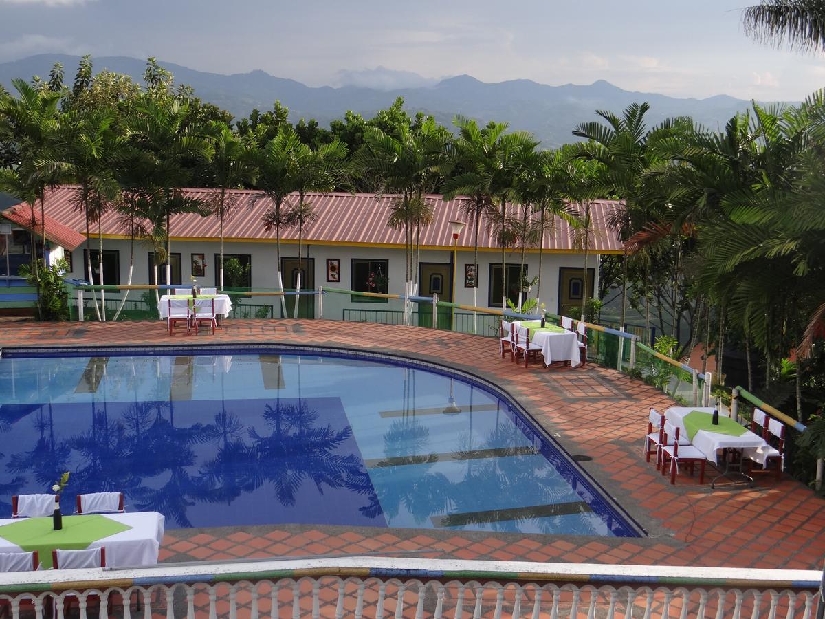 Palestina Ecohotel Chinchina Exterior photo